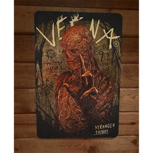 Vecna Stranger Things 8x12 Metal‎ Wall Sign Poster